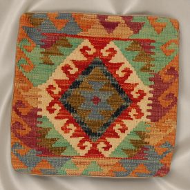 Kézi készítésű párna 45x45 Kilim párnahuzat