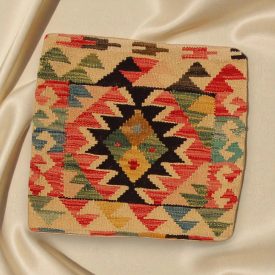 Kézi készítésű Kilim párnahuzat 45x45 afgán párna