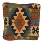 Afgán Kilim párnahuzat 45x45 kézi szövésű párna