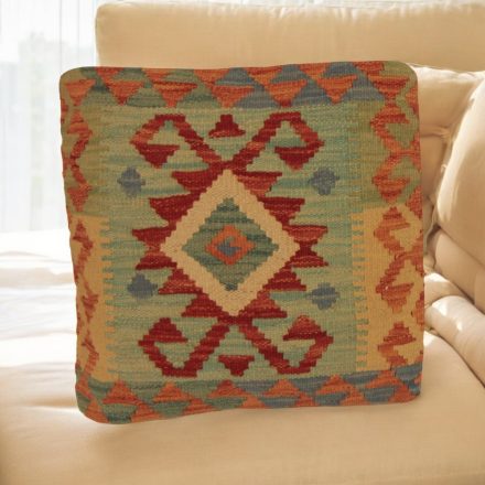 Keleti párna 45x45 kézi készítésű Kilim párnahuzat