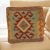 Keleti párna 45x45 kézi készítésű Kilim párnahuzat
