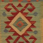 Keleti párna 45x45 kézi készítésű Kilim párnahuzat