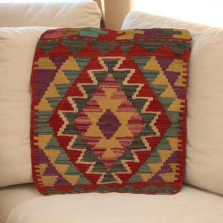 Keleti párna 45x45 kézi készítésű Kilim párnahuzat