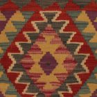 Keleti párna 45x45 kézi készítésű Kilim párnahuzat