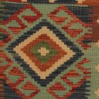 Keleti párna 45x45 kézi készítésű Kilim párnahuzat