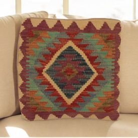 Kézi készítésű párna 45x45 Kilim párnahuzat
