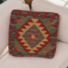 Kézi készítésű Kilim párnahuzat 45x45 afgán párna