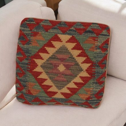 Kézi készítésű Kilim párnahuzat 45x45 afgán párna