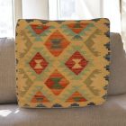 Kézi készítésű párna 45x45 Kilim párnahuzat