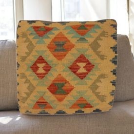 Kézi készítésű párna 45x45 Kilim párnahuzat