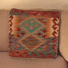 Kilim párna 45x45 kézi készítésű Kilim párnahuzat