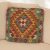 Kilim párna 45x45 kézi készítésű Kilim párnahuzat