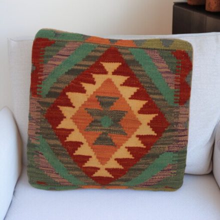 Kilim párna 45x45 kézi készítésű párnahuzat