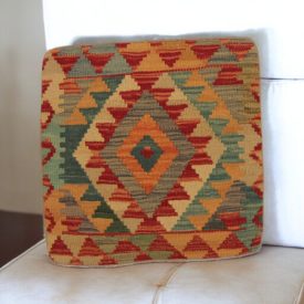 Kilim párna 45x45 kézi készítésű párnahuzat