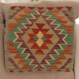 Kilim párnahuzat 45x45 kézi készítésű párna