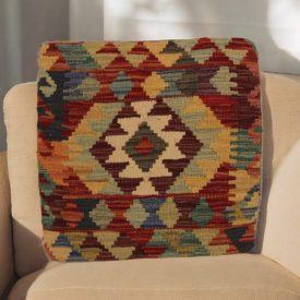 Kilim párnahuzat 45x45 kézi készítésű párna
