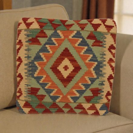 Kézi készítésű Kilim párnahuzat 45x45 afgán párna
