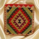 Kézi készítésű párna 45x45 Kilim párnahuzat