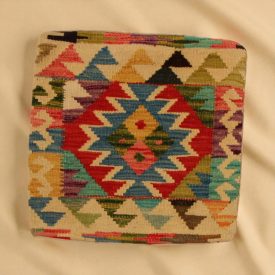 Kézi készítésű párna 45x45 Kilim párnahuzat