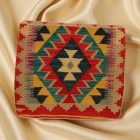 Kézi készítésű párna 45x45 Kilim párnahuzat