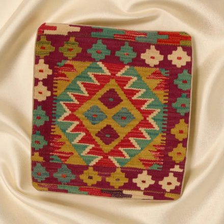 Kézi készítésű párnahuzat 45x45 Kilim párna