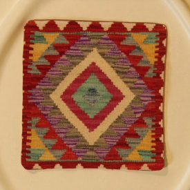 Kilim párna 45x45 kézi készítésű Kilim párnahuzat