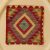 Kilim párna 45x45 kézi készítésű Kilim párnahuzat