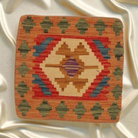 Kilim párna 45x45 kézi készítésű Kilim párnahuzat