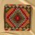 Kilim párna 45x45 kézi készítésű párnahuzat