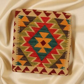 Kilim párna 45x45 kézi készítésű párnahuzat