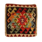 Afgán Kilim párnahuzat 40x40 kézi készítésű párna