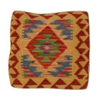 Afgán Kilim párnahuzat 40x40 kézi készítésű párna