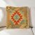 Afgán Kilim párnahuzat 40x40 kézi készítésű párna