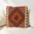 Keleti párna 40x40 kézi készítésű Kilim párnahuzat