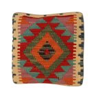 Keleti párna 40x40 kézi készítésű Kilim párnahuzat