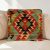 Keleti párna 40x40 kézi készítésű Kilim párnahuzat