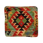 Keleti párna 40x40 kézi készítésű Kilim párnahuzat