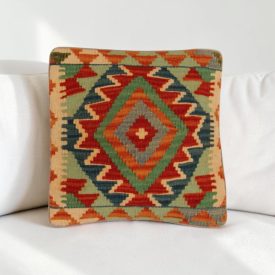 Kézi készítésű párna 40x40 Kilim párnahuzat