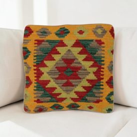 Kézi készítésű párna 40x40 Kilim párnahuzat