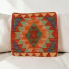 Kézi készítésű Kilim párnahuzat 40x40 afgán párna