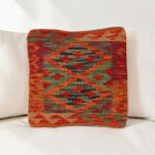 Kézi készítésű Kilim párnahuzat 45x45 afgán párna