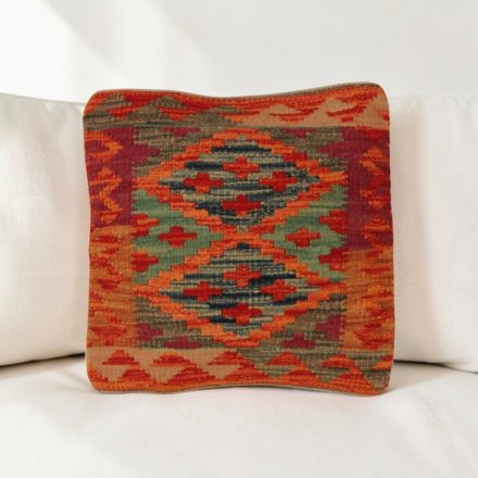 Kézi készítésű Kilim párnahuzat 45x45 afgán párna