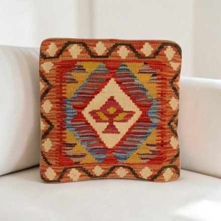 Kézi készítésű Kilim párnahuzat 40x40 afgán párna