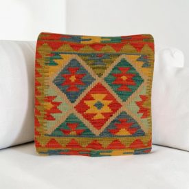 Kézi készítésű párna 45x45 Kilim párnahuzat