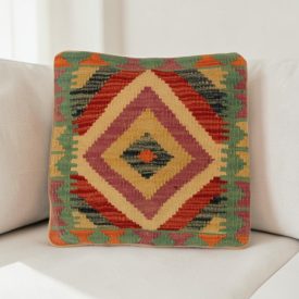 Kézi készítésű párna 40x40 Kilim párnahuzat
