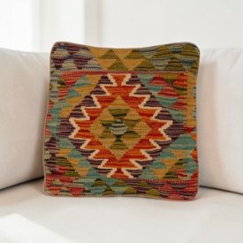 Kézi készítésű párna 40x40 Kilim párnahuzat