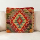 Kézi készítésű párnahuzat 40x40 Kilim párna