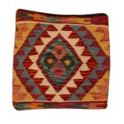 Kilim párnahuzat 40x40 kézi készítésű etnikai párna