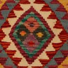 Kilim párnahuzat 40x40 kézi készítésű etnikai párna