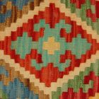 Kilim párnahuzat 40x40 kézi készítésű etnikai párna